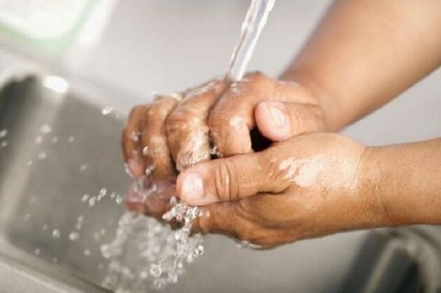 Water infection in water supply