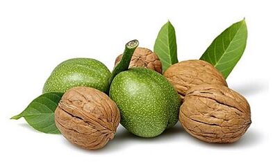 Walnuts to remove parasites from the body