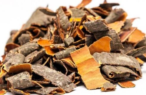 Poplar bark repels worms